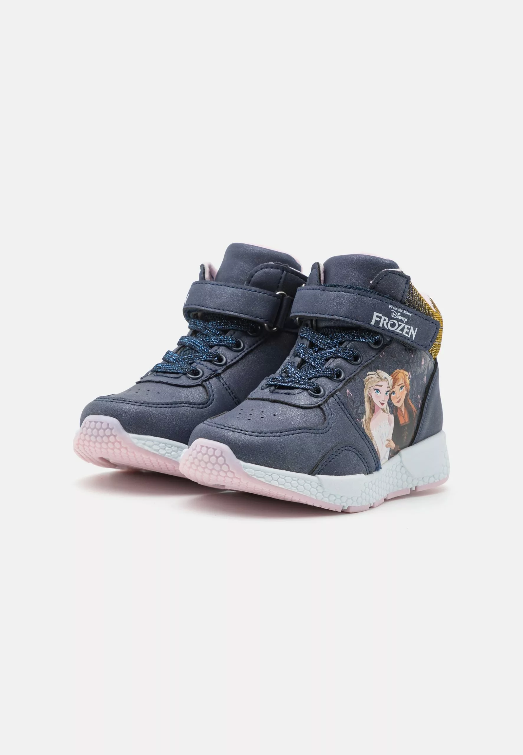 Friboo Sneakers Hoog - Dark Blue 2 Friboo Sneakers Hoog - Dark Blue - Afbeelding 2