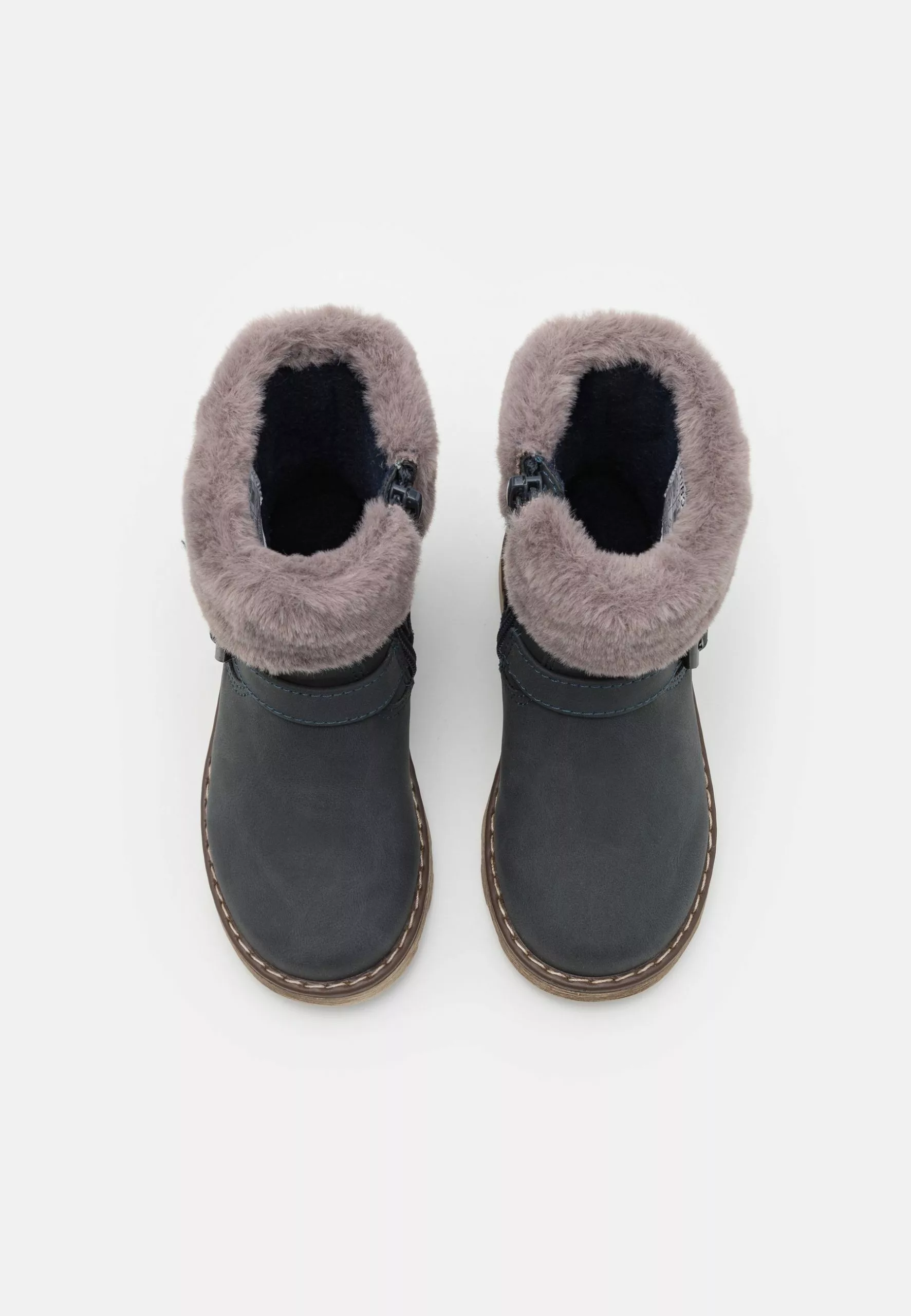 Friboo Korte Laarzen - Dark Blue 4 Friboo Korte Laarzen - Dark Blue - Afbeelding 4