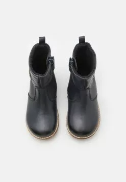 Friboo Leather - Korte Laarzen - Dark Blue -Aanbiedingen Elegant Schoenen Winkel 106e936d5b78419d9efc22824b7d2db8