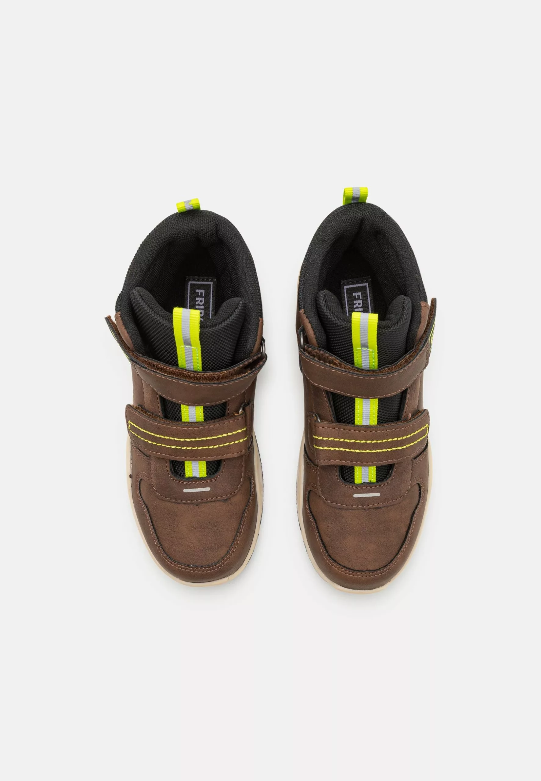 Friboo Sneakers Hoog - Brown 4 Friboo Sneakers Hoog - Brown - Afbeelding 4