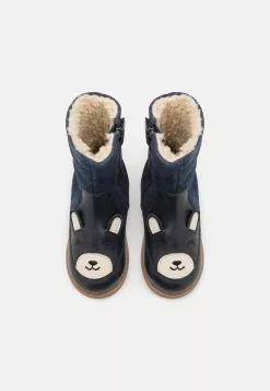 Friboo Leather - Snowboots- Dark Blue -Aanbiedingen Elegant Schoenen Winkel 1ce030d690724b24854ea0c27c645273