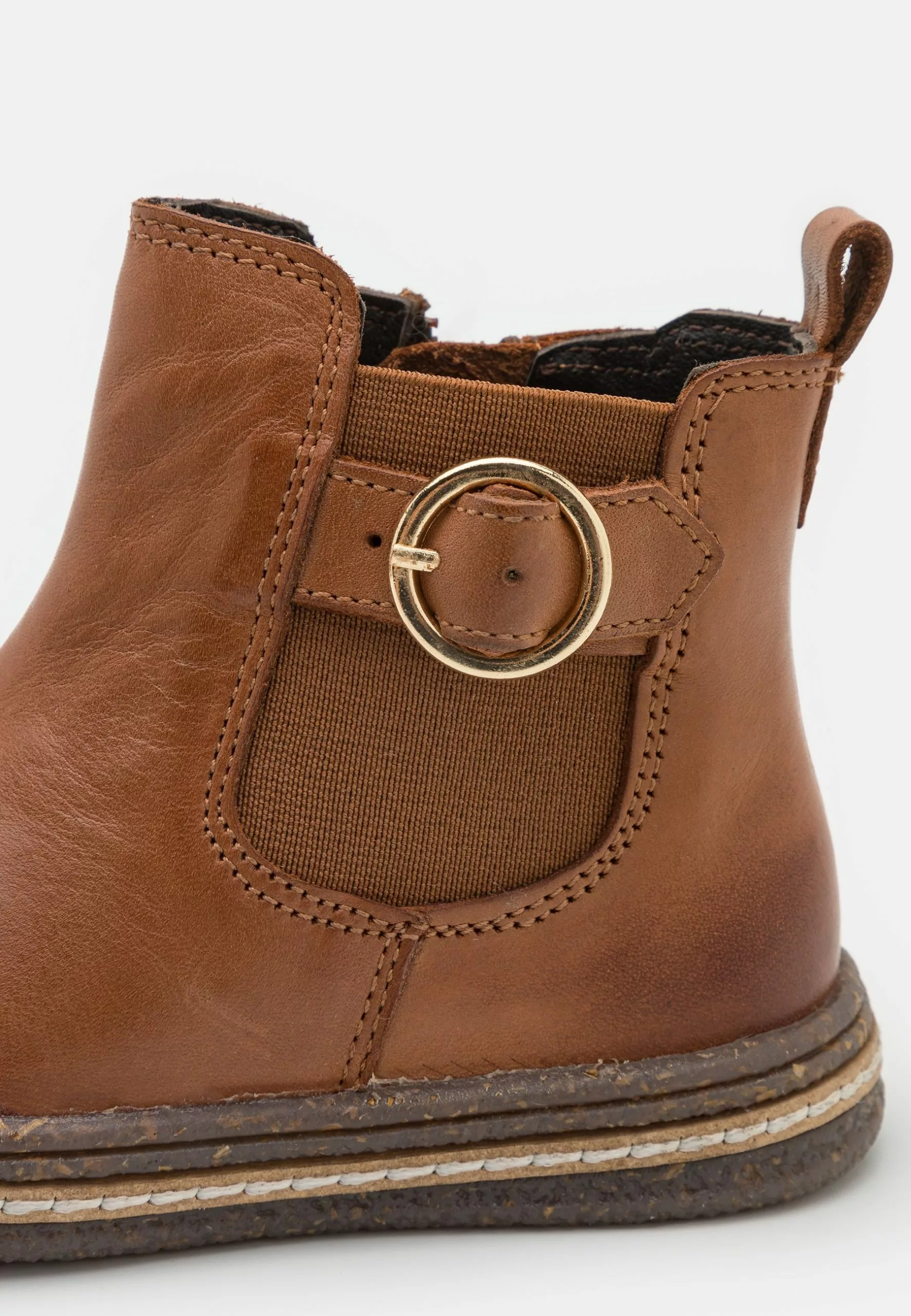 Friboo Leather - Korte Laarzen - Cognac 6 Friboo Leather - Korte Laarzen - Cognac - Afbeelding 6