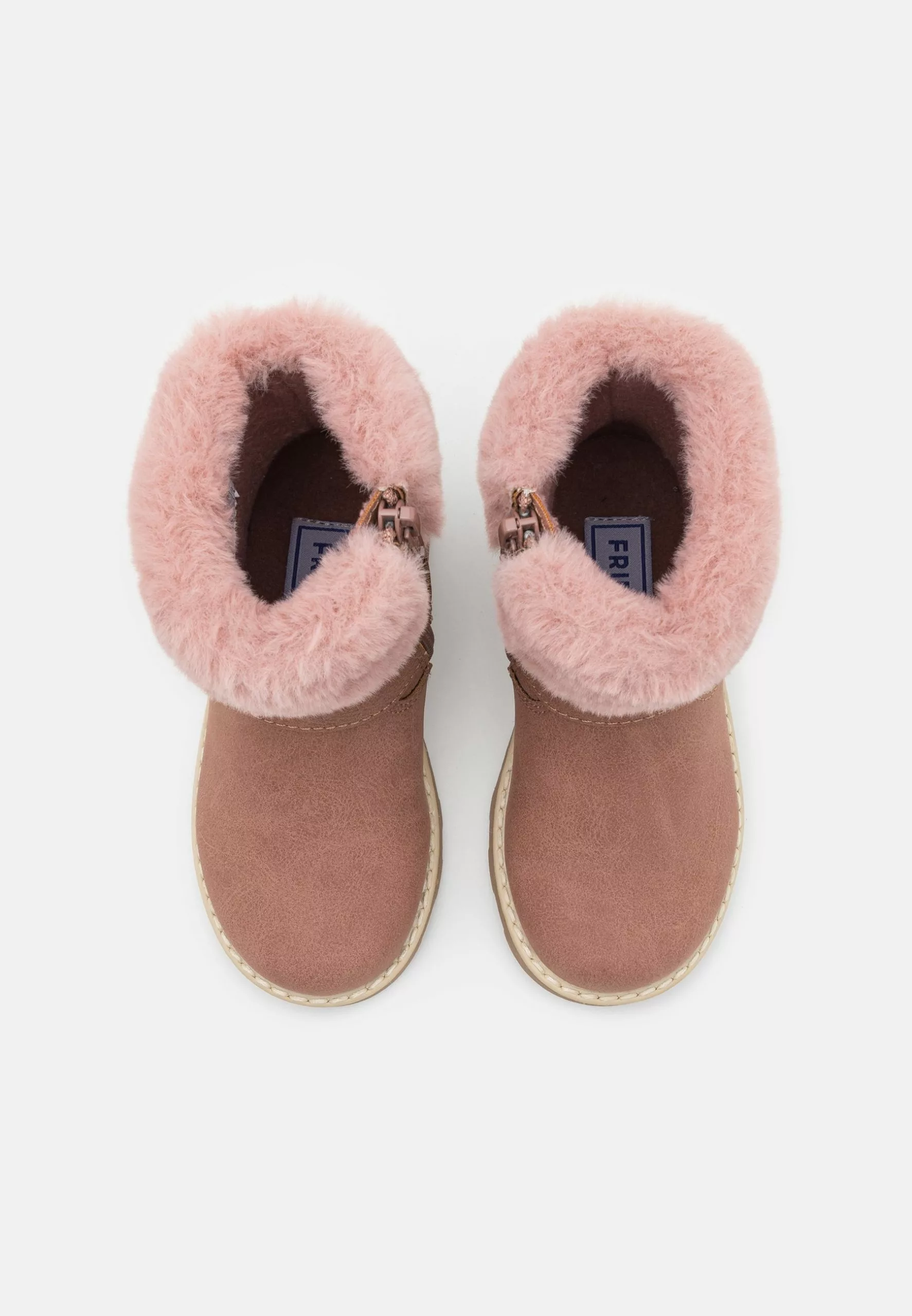 Friboo Korte Laarzen - Mauve 4 Friboo Korte Laarzen - Mauve - Afbeelding 4