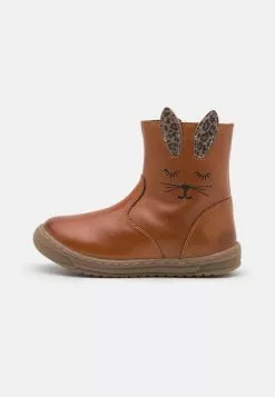 Friboo Leather - Korte Laarzen - Cognac