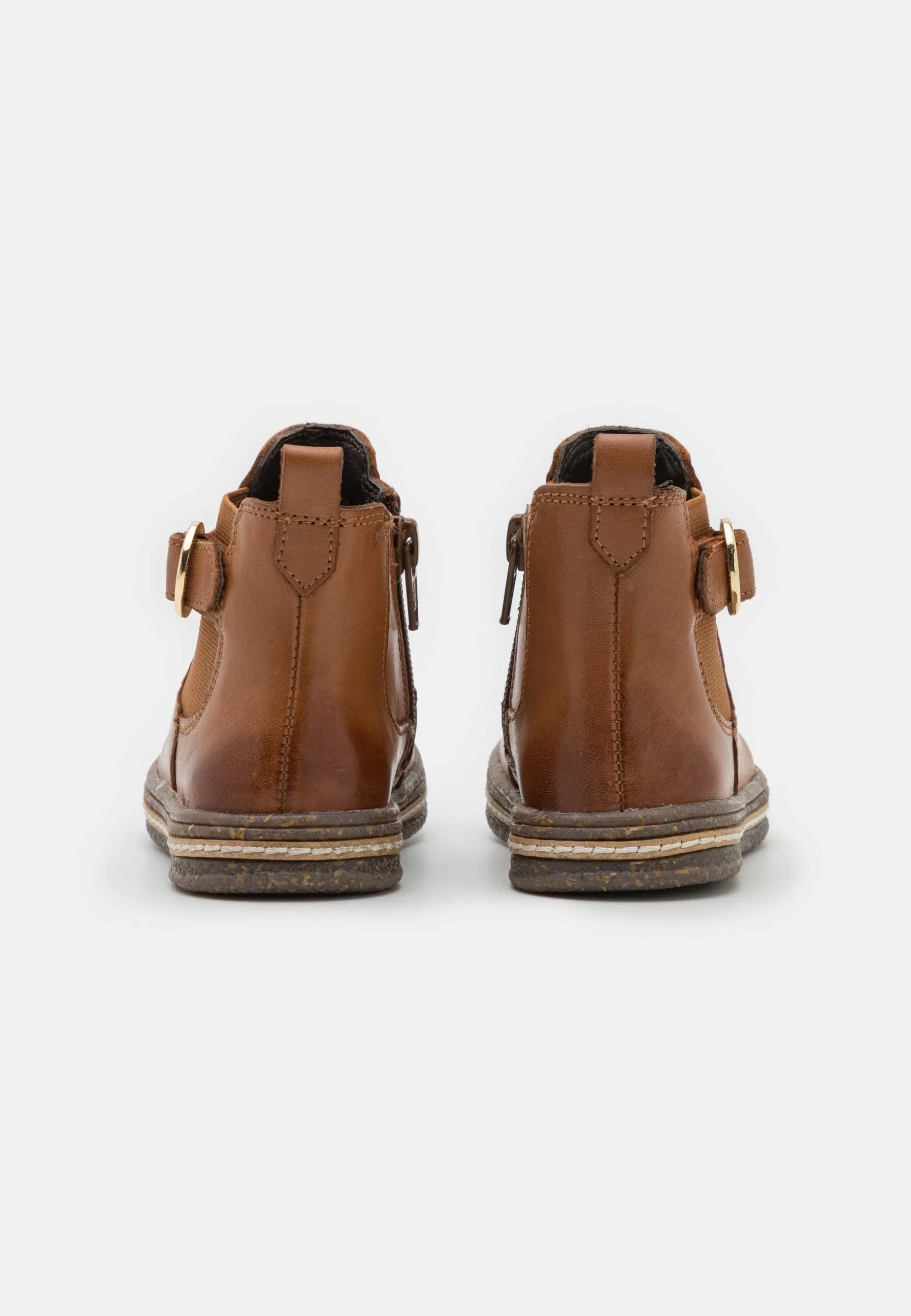 Friboo Leather - Korte Laarzen - Cognac 3 Friboo Leather - Korte Laarzen - Cognac - Afbeelding 3