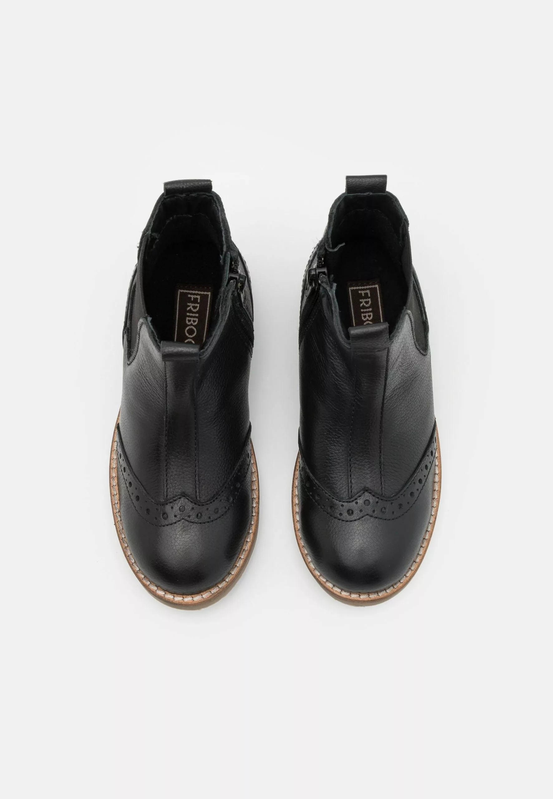 Friboo Leather - Korte Laarzen - Black 4 Friboo Leather - Korte Laarzen - Black - Afbeelding 4
