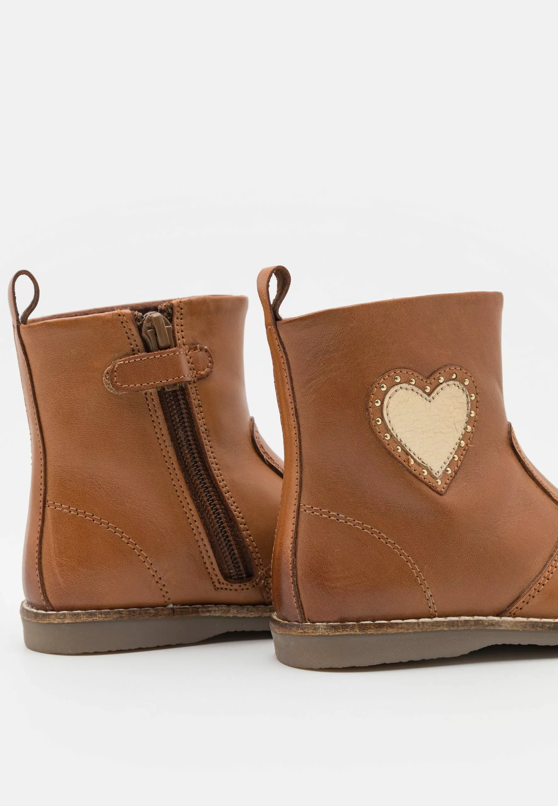 Friboo Leather - Korte Laarzen - Cognac 6 Friboo Leather - Korte Laarzen - Cognac - Afbeelding 6