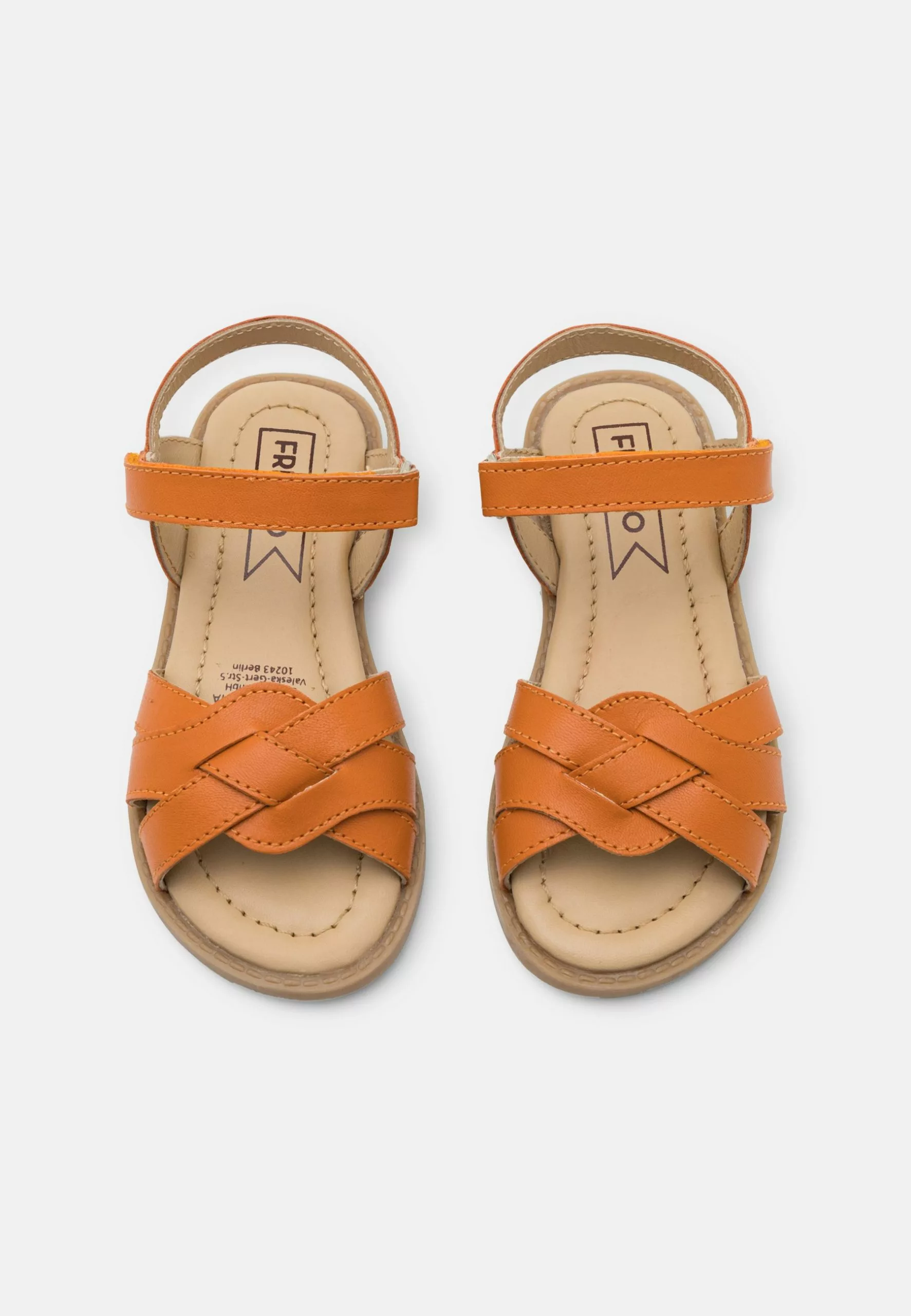 Friboo Leather - Sandalen - Orange 4 Friboo Leather - Sandalen - Orange - Afbeelding 4