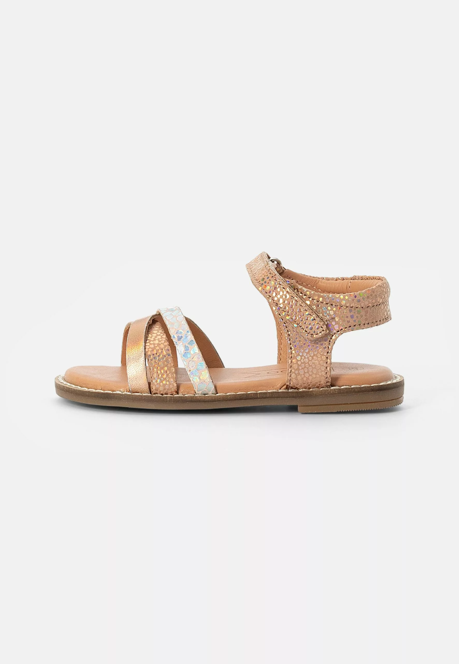 Friboo Leather Sandals - Sandalen - Rose Gold Coloured 1 Friboo Leather Sandals - Sandalen - Rose Gold Coloured