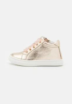 Friboo Leather - Sneakers Hoog - Gold