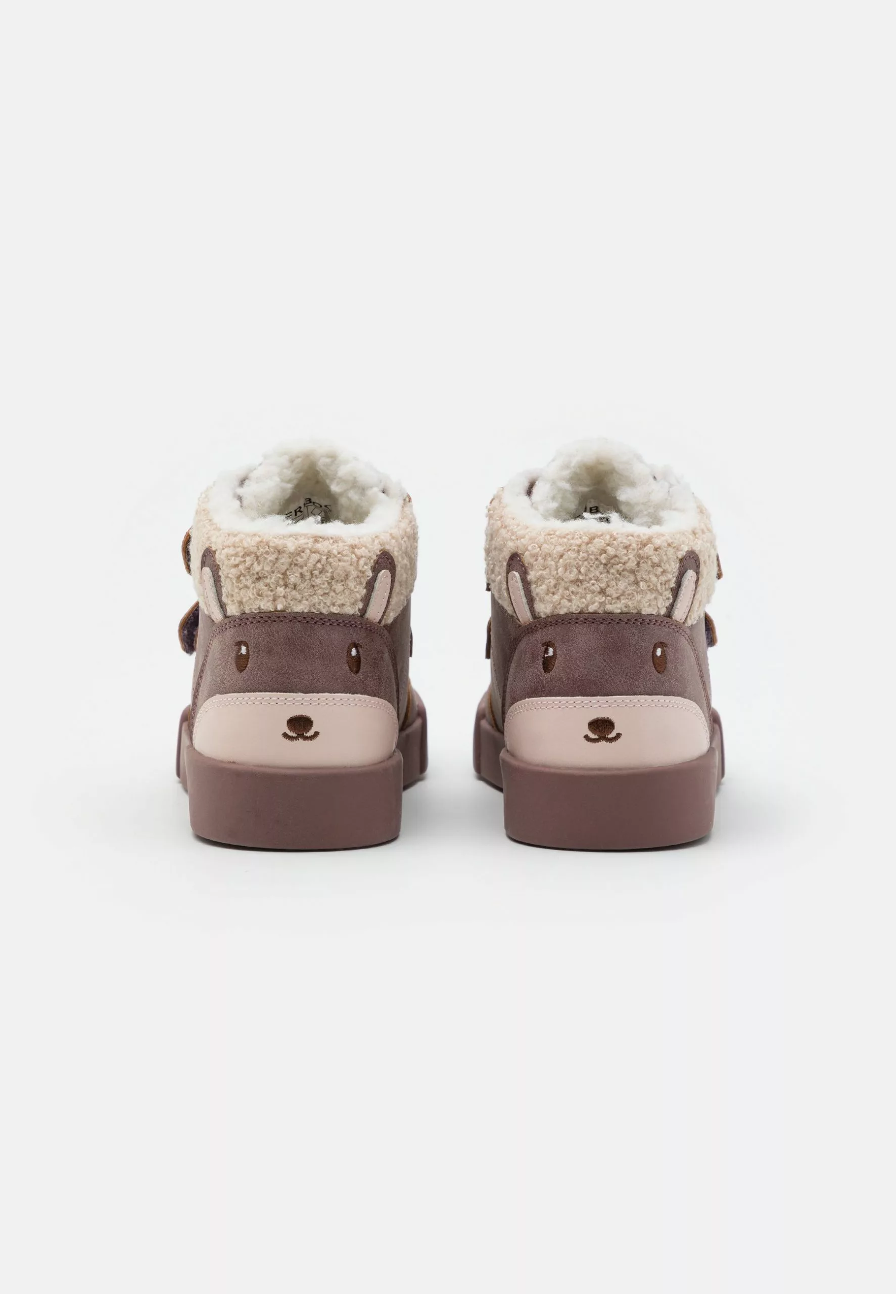 Friboo Sneakers Hoog - Mauve 3 Friboo Sneakers Hoog - Mauve - Afbeelding 3