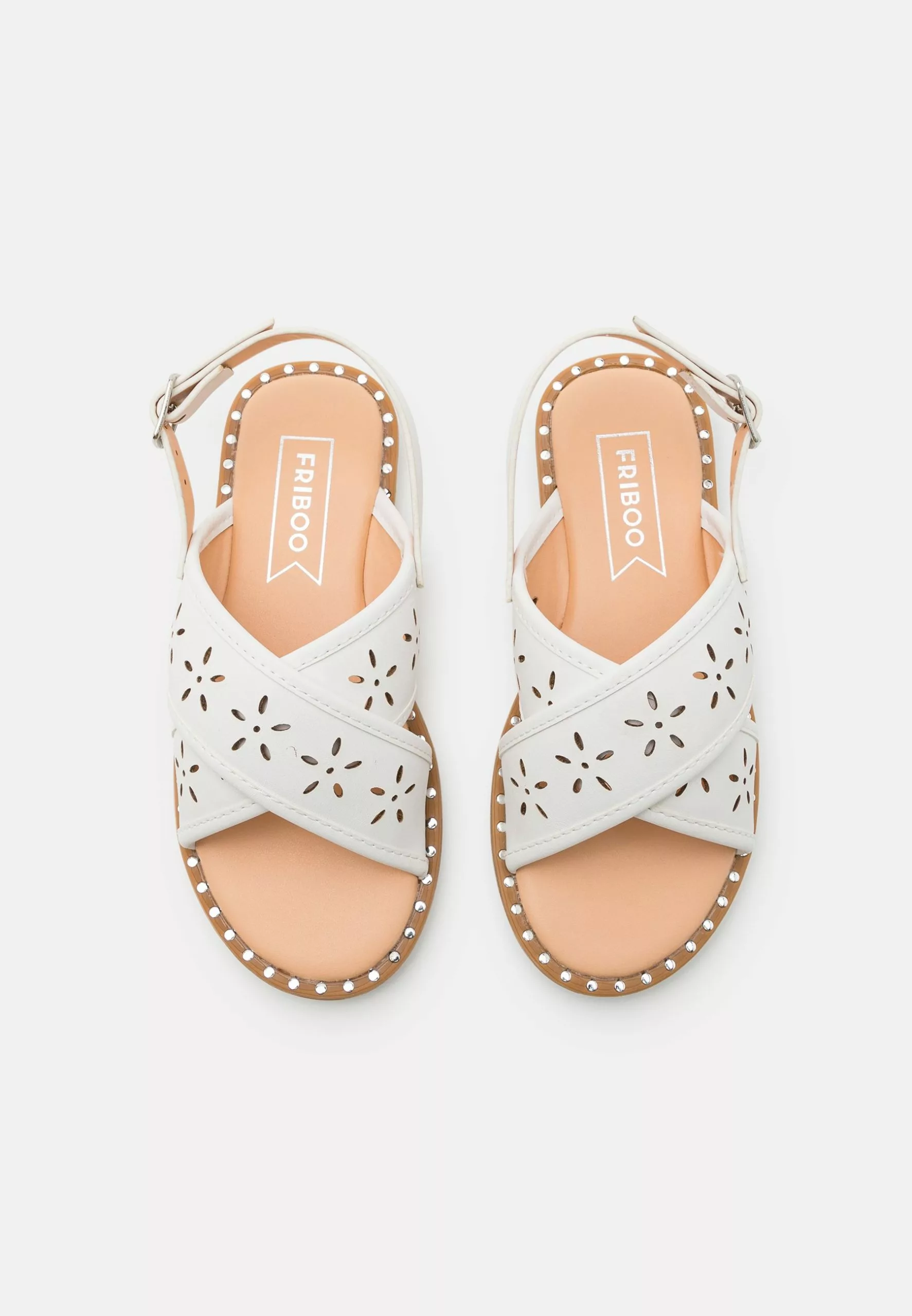 Friboo Sandalen - White 4 Friboo Sandalen - White - Afbeelding 4