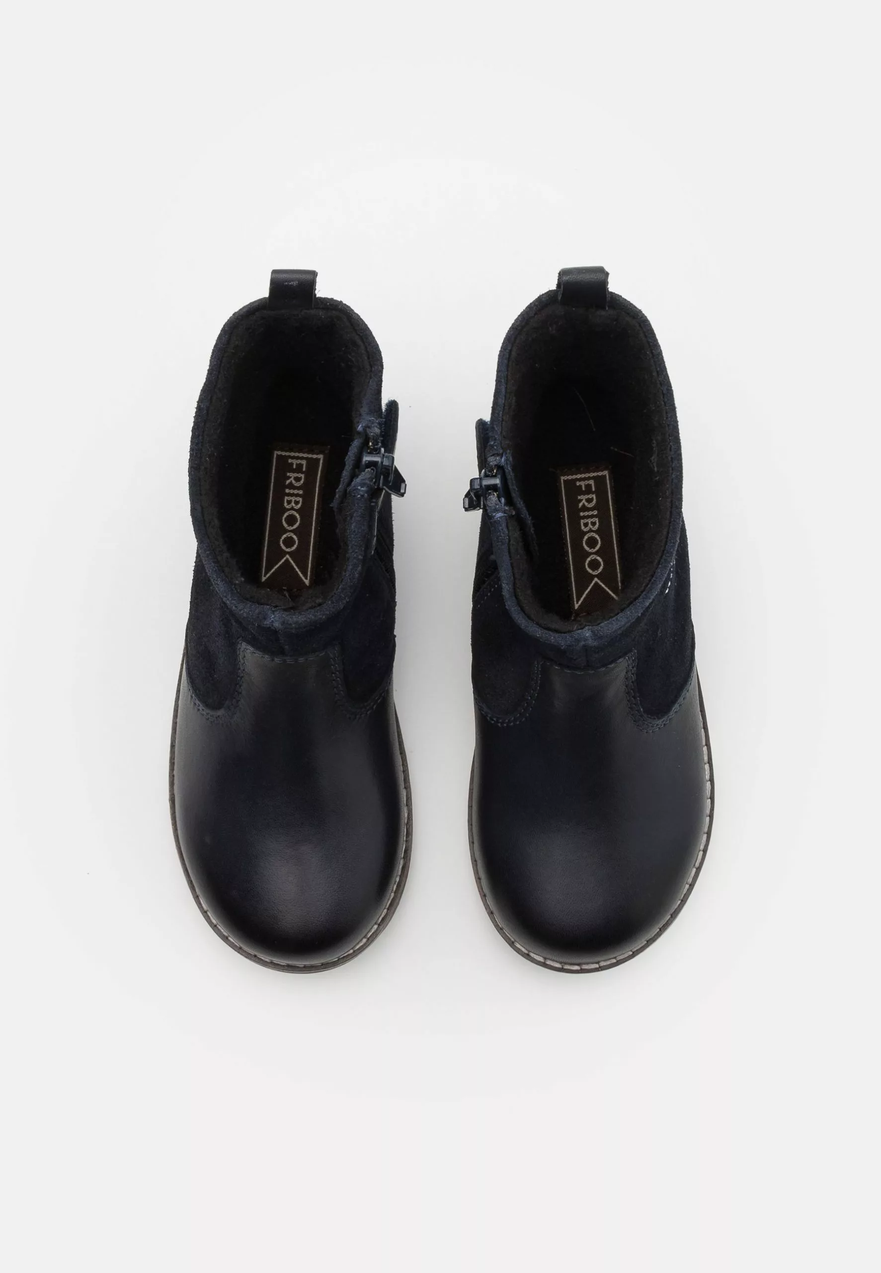 Friboo Leather - Korte Laarzen - Dark Blue 4 Friboo Leather - Korte Laarzen - Dark Blue - Afbeelding 4