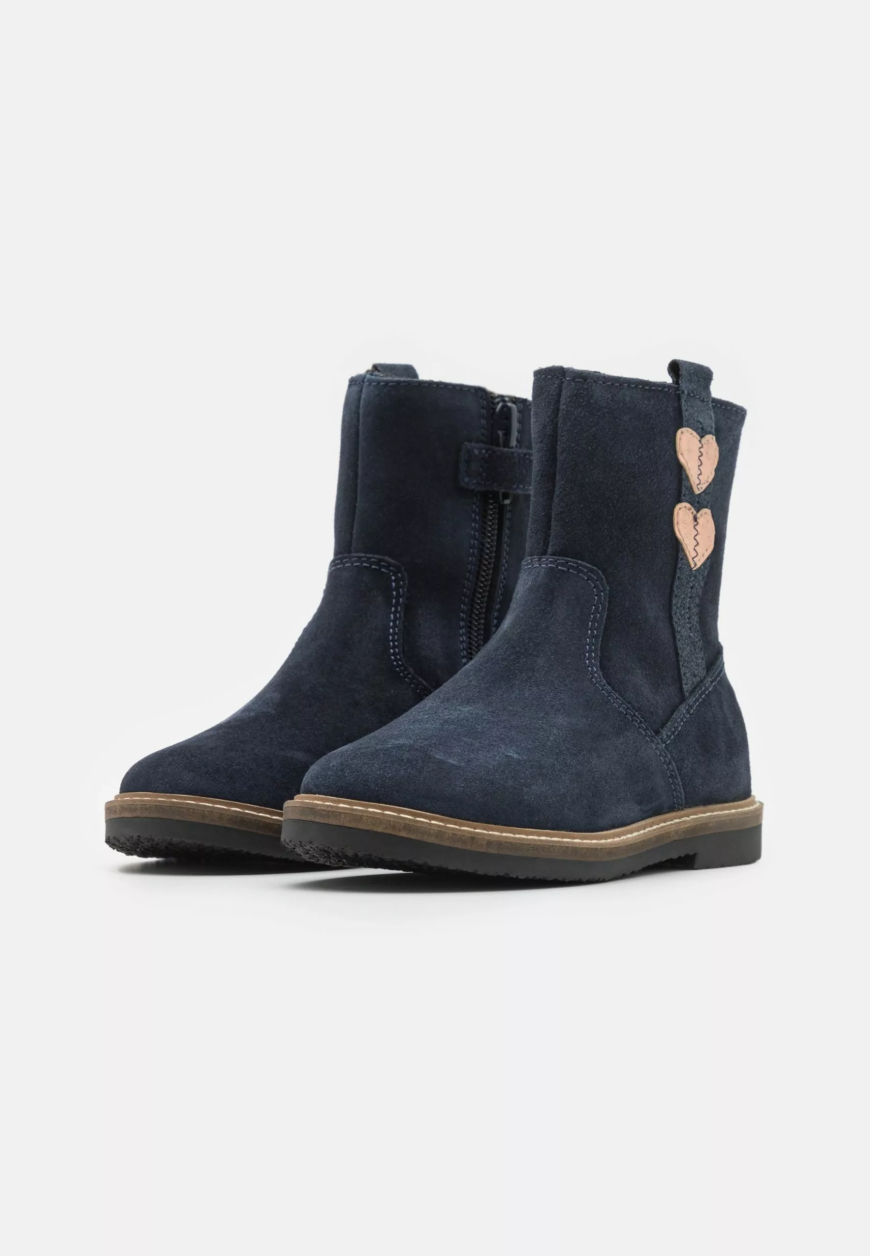 Friboo Korte Laarzen - Dark Blue 2 Friboo Korte Laarzen - Dark Blue - Afbeelding 2