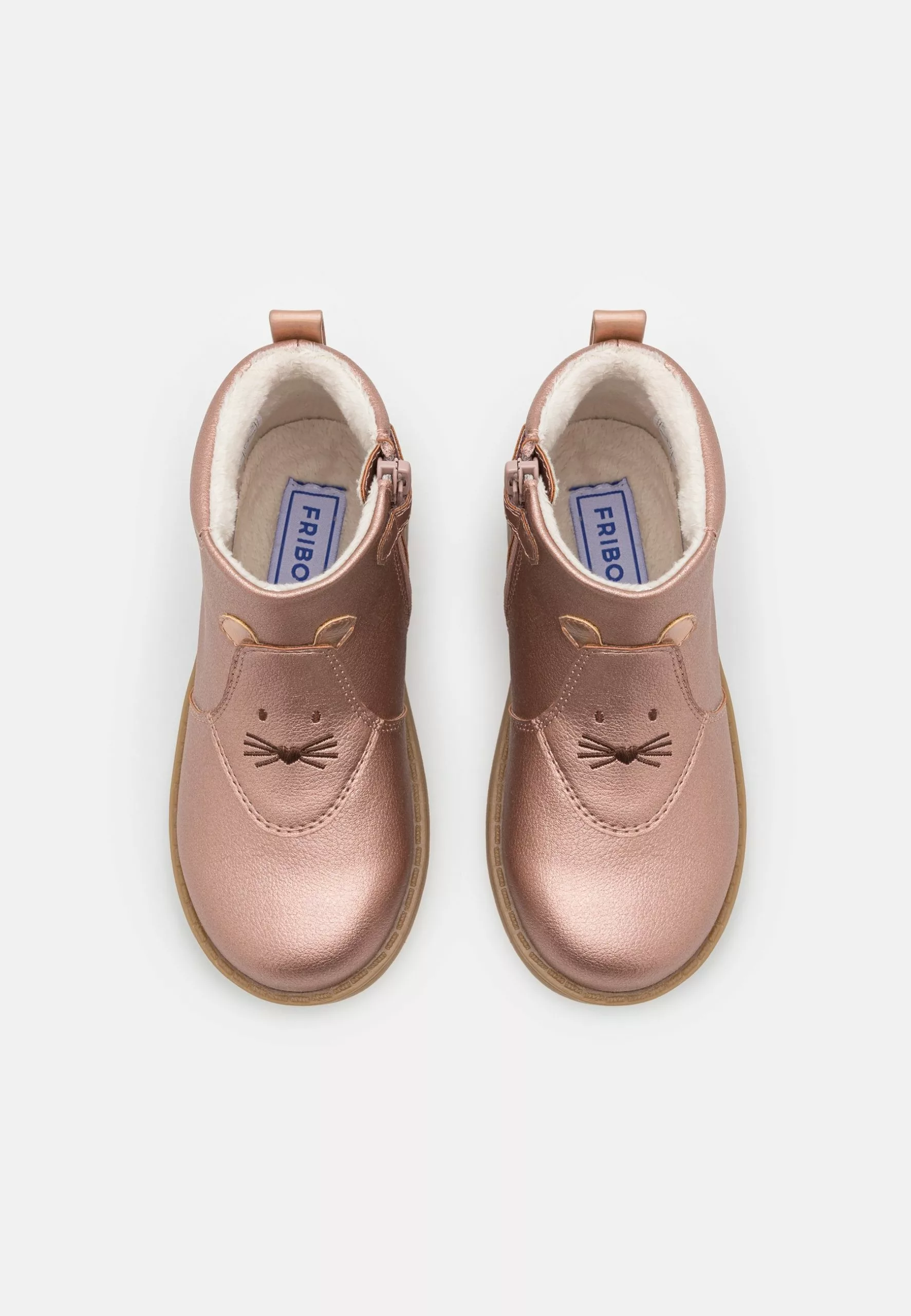 Friboo Korte Laarzen - Pink 4 Friboo Korte Laarzen - Pink - Afbeelding 4