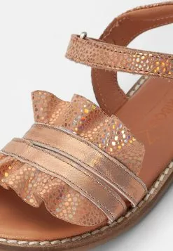 Friboo Leather Strappy Sandals - Sandalen - Rose Gold/Coloured -Aanbiedingen Elegant Schoenen Winkel 8ecbbc23b3db4043afe330eed8ebde82