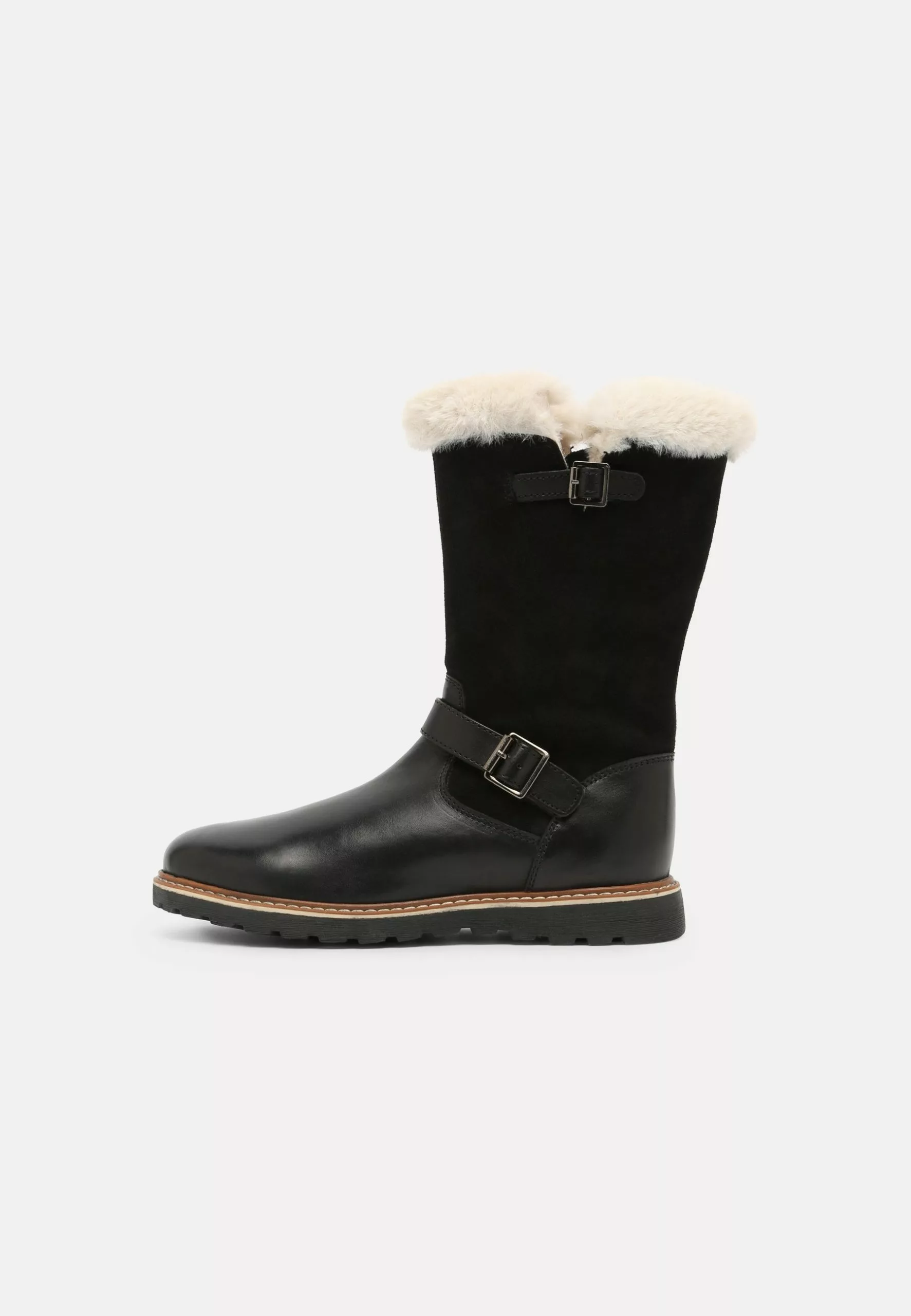 Friboo Leather - Snowboots- Black 1 Friboo Leather - Snowboots- Black