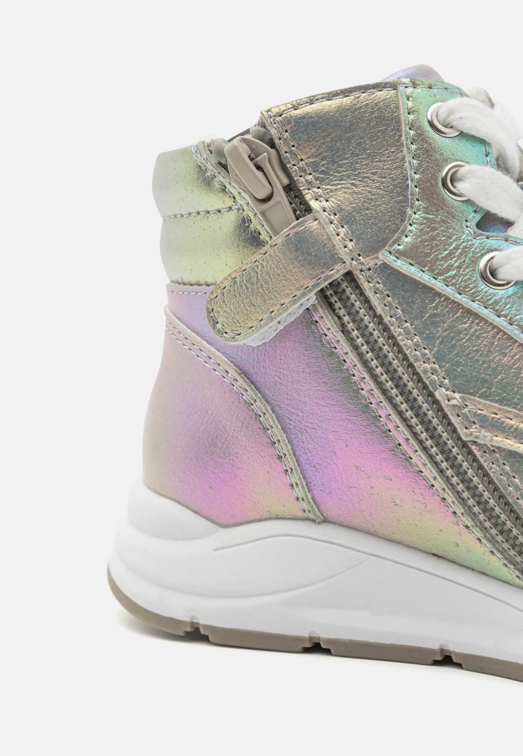 Friboo Sneakers Hoog - Silver-Coloured 6 Friboo Sneakers Hoog - Silver-Coloured - Afbeelding 6