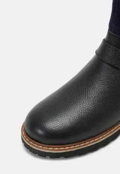 Friboo Leather - Snowboots- Dark Blue -Aanbiedingen Elegant Schoenen Winkel 9538dcd20e84420c88116dd276be6bbb