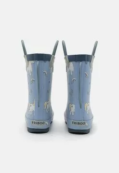 Friboo Regenlaarzen - Light Blue -Aanbiedingen Elegant Schoenen Winkel 957219cfa0f44fd0a2abb155d60c38ab