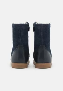 Friboo Leather - Snowboots- Dark Blue -Aanbiedingen Elegant Schoenen Winkel 9dc11cdccb9349adb205410a04cd74f1