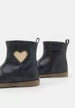 Friboo Leather - Korte Laarzen - Dark Blue -Aanbiedingen Elegant Schoenen Winkel b4d993148342454cb27fab1dac4c0f3f