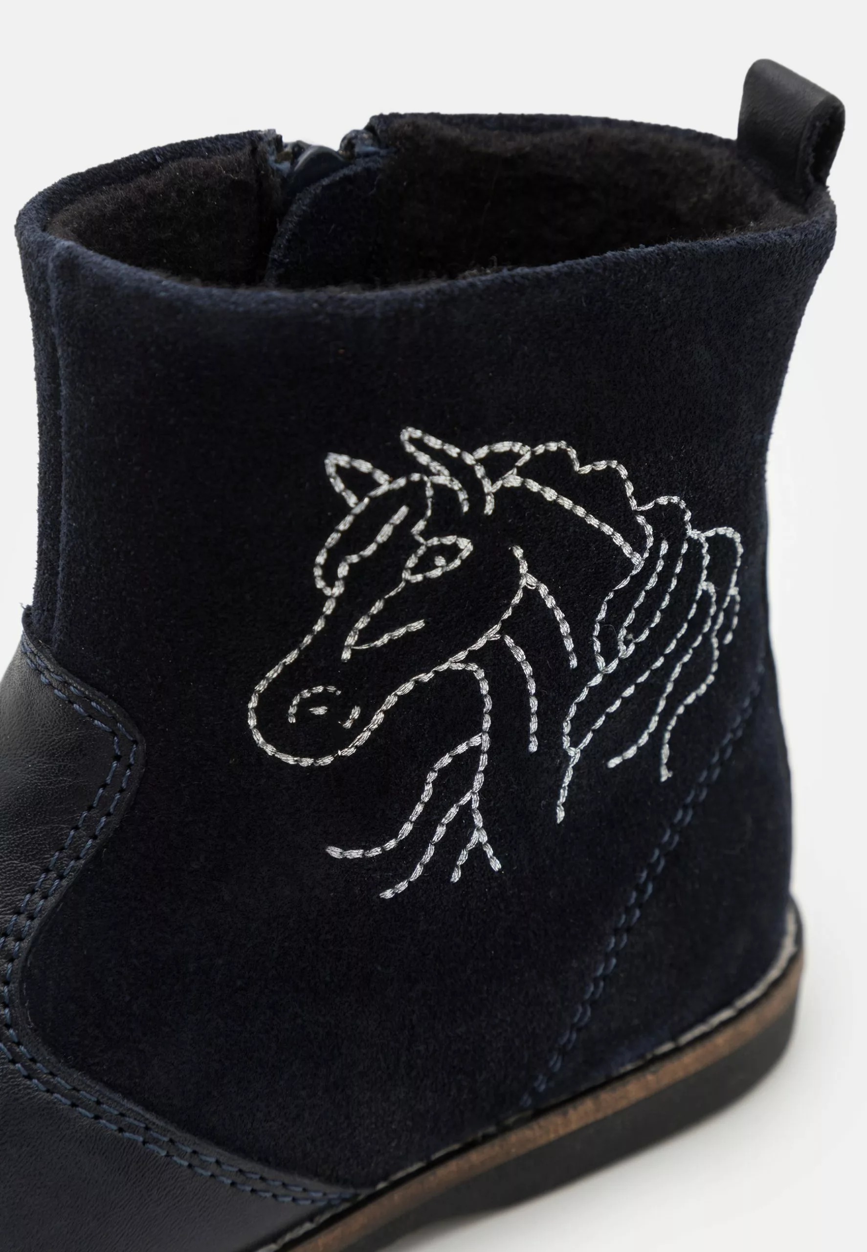 Friboo Leather - Korte Laarzen - Dark Blue 6 Friboo Leather - Korte Laarzen - Dark Blue - Afbeelding 6