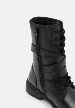 Friboo Leather - Veterlaarzen - Black -Aanbiedingen Elegant Schoenen Winkel b6e9320ed86e4dbc9b59a99818f2a17e