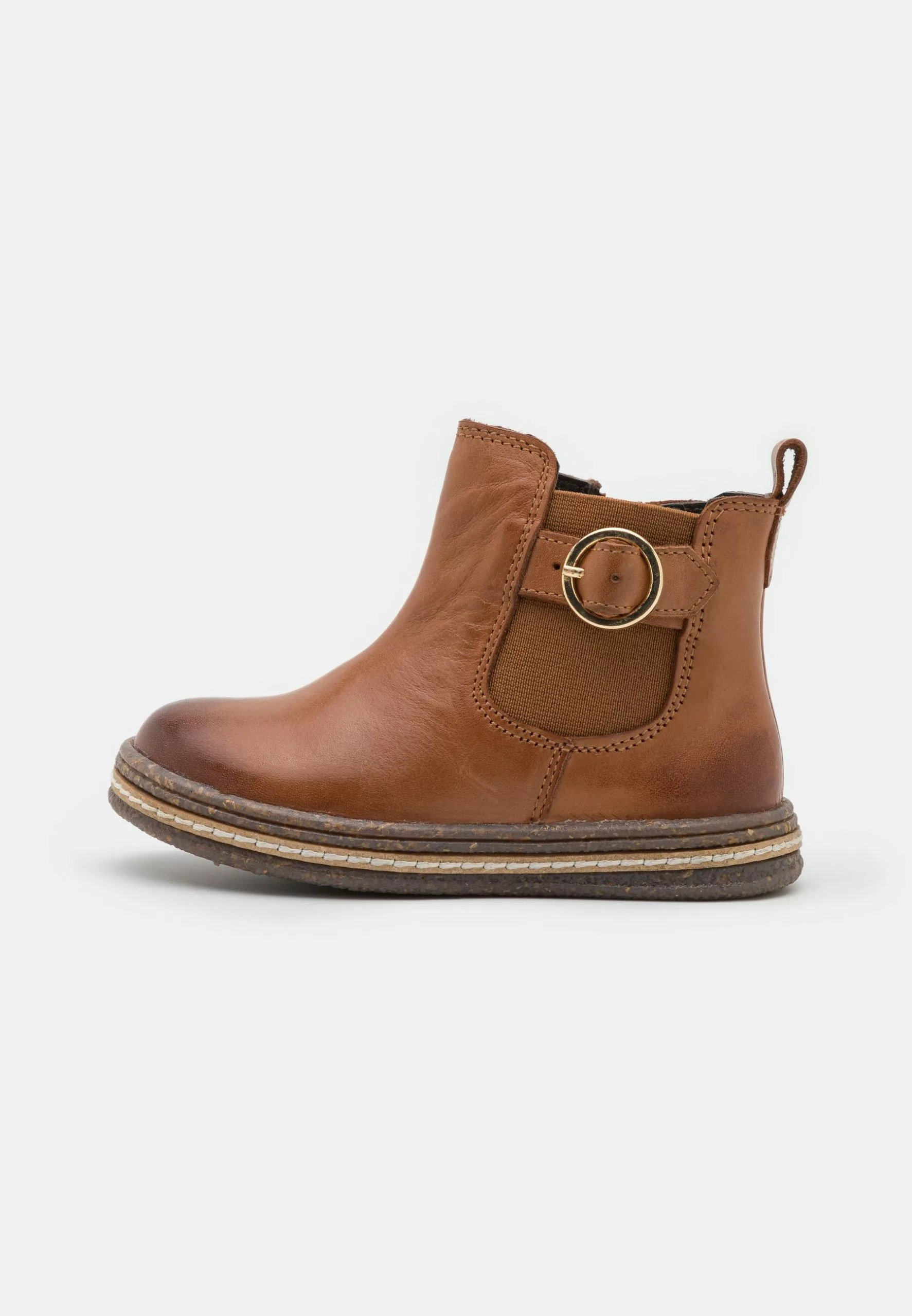 Friboo Leather - Korte Laarzen - Cognac 1 Friboo Leather - Korte Laarzen - Cognac