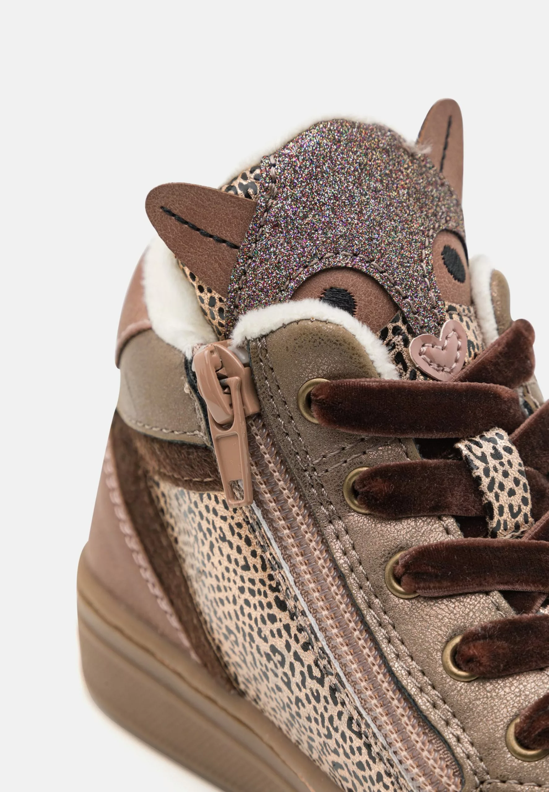 Friboo Sneakers Hoog - Pink 6 Friboo Sneakers Hoog - Pink - Afbeelding 6