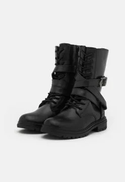 Friboo Leather - Veterlaarzen - Black -Aanbiedingen Elegant Schoenen Winkel d514d654e2bc45a3bfa4e0f76b278218