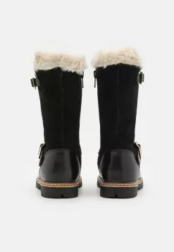 Friboo Leather - Snowboots- Black -Aanbiedingen Elegant Schoenen Winkel d61da22700d8481b9fae9df3752eb4f4