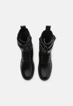 Friboo Leather Booties - Veterboots - Black 9 Friboo Leather Booties - Veterboots - Black -Aanbiedingen Elegant Schoenen Winkel db4f3a6f5b284595a46485609dd4d32d