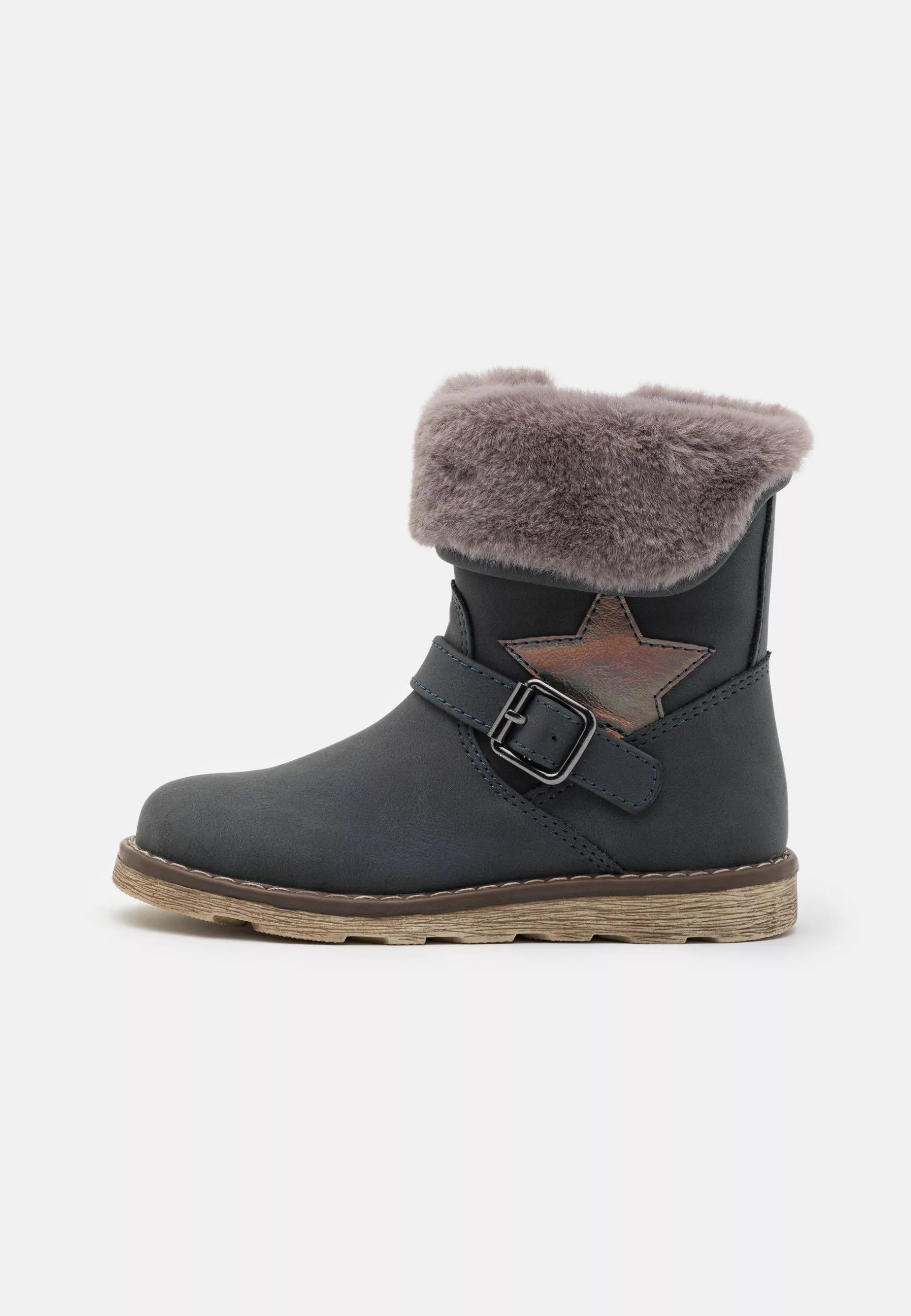 Friboo Korte Laarzen - Dark Blue 1 Friboo Korte Laarzen - Dark Blue