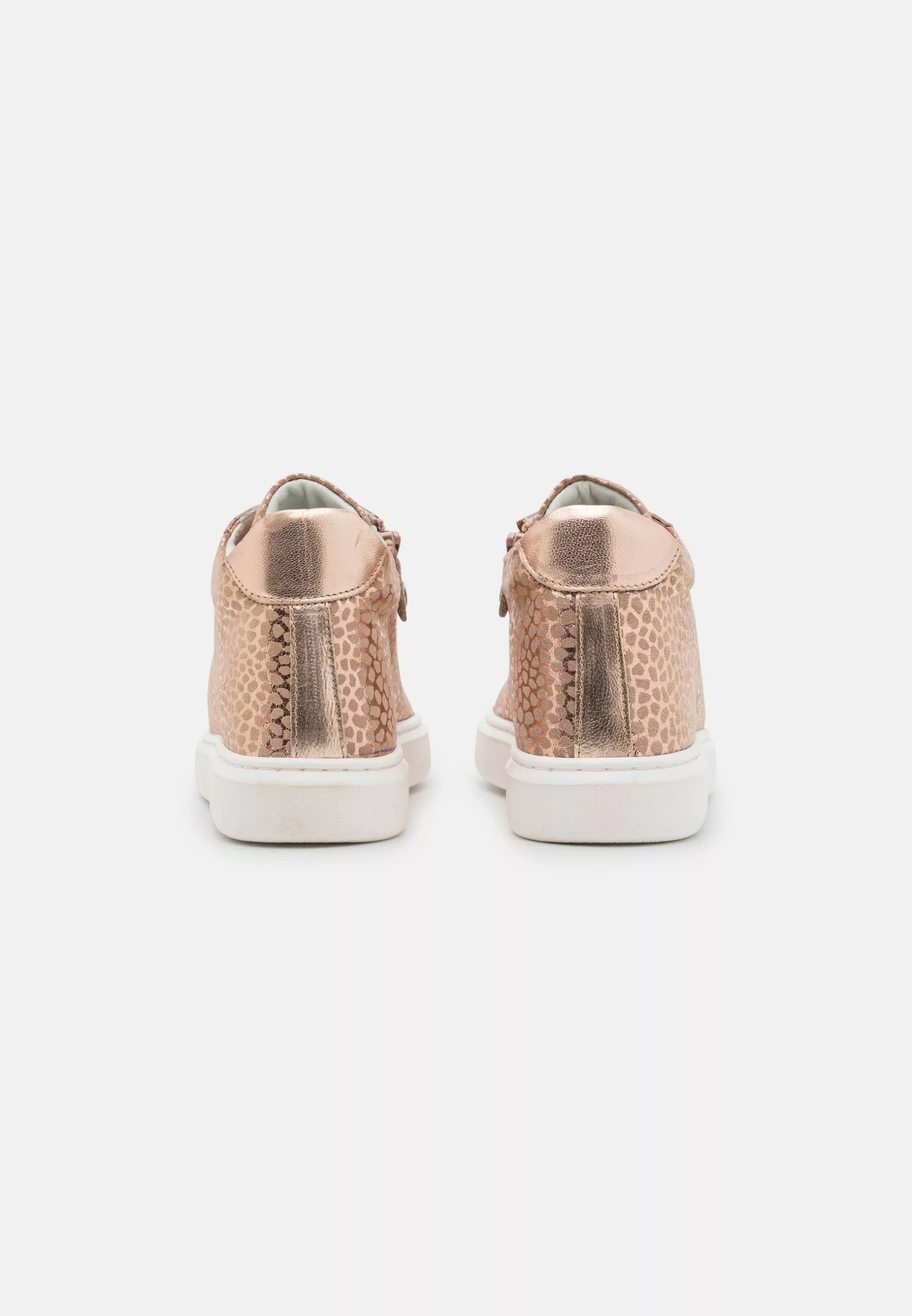 Friboo Leather - Sneakers Hoog - Rose Gold 3 Friboo Leather - Sneakers Hoog - Rose Gold - Afbeelding 3