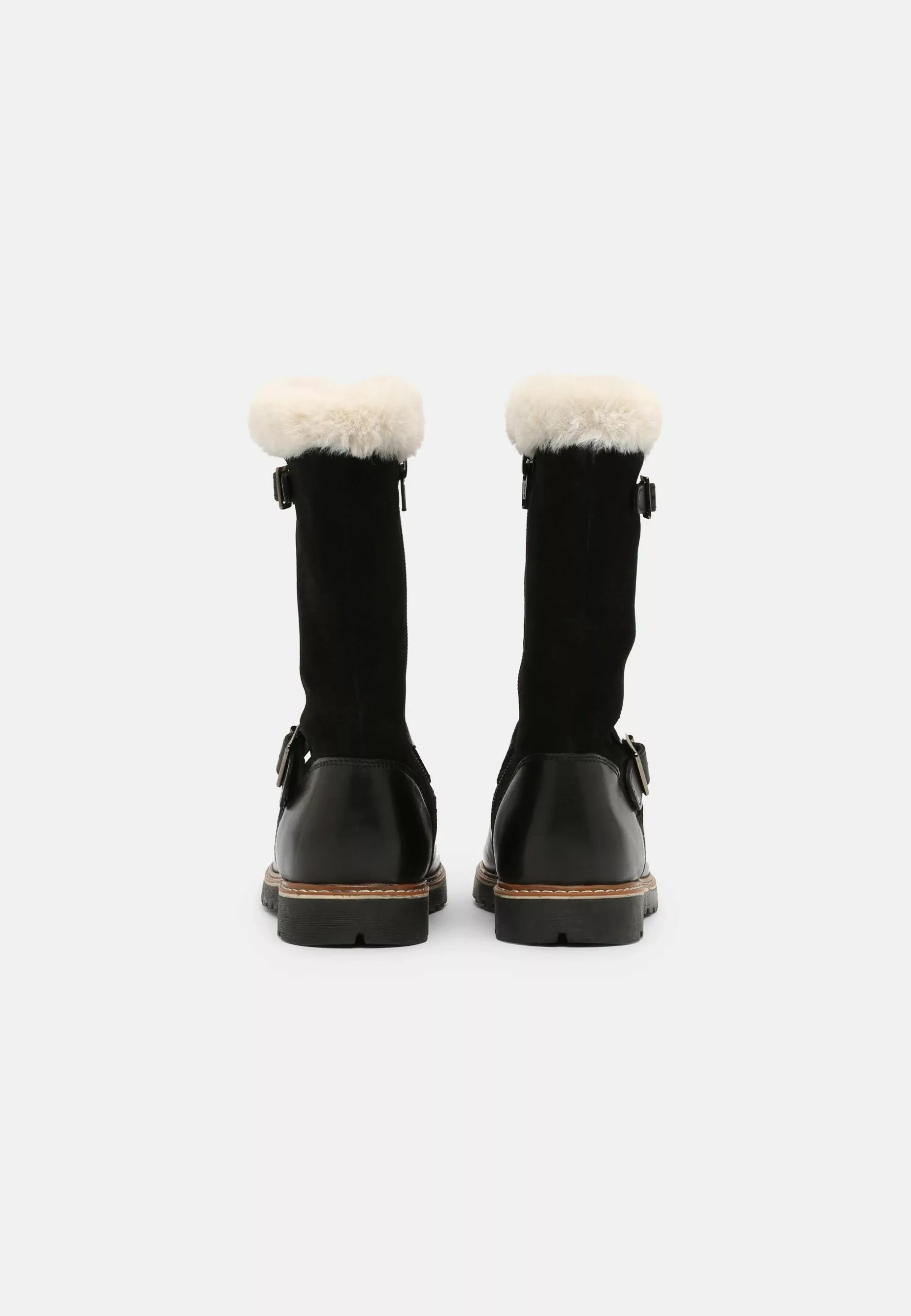 Friboo Leather - Snowboots- Black 3 Friboo Leather - Snowboots- Black - Afbeelding 3