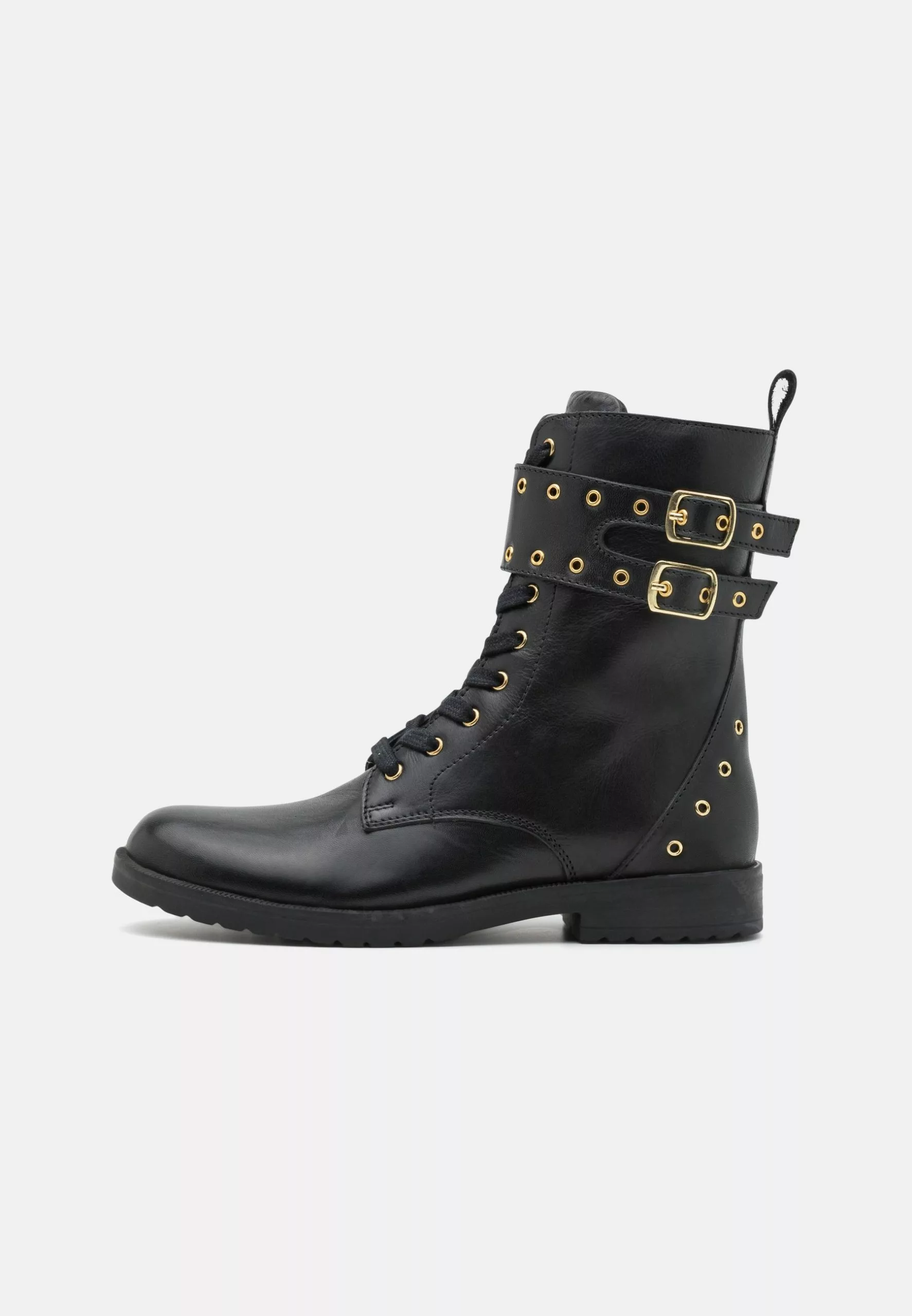 Friboo Leather Booties - Veterboots - Black 1 Friboo Leather Booties - Veterboots - Black