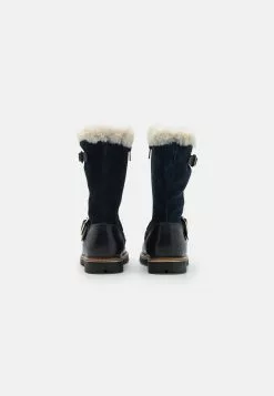 Friboo Leather - Snowboots- Dark Blue -Aanbiedingen Elegant Schoenen Winkel ffa7a42cce41482889f81331136f653c